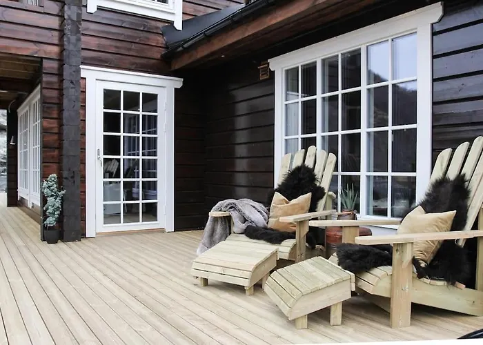 Tommerhus I Sentrum Med Panorama Utsikt Villa Geiranger